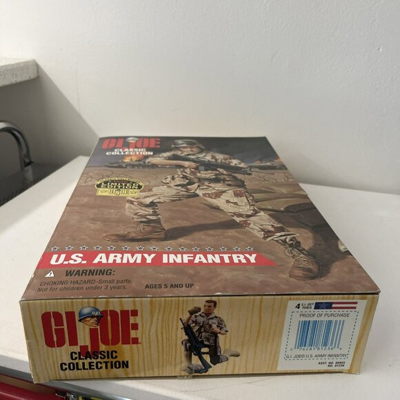 GI Joe Classic Collection U.S. Army Infantry 1996 Limited Edition - NIB - Picture 6 of 6